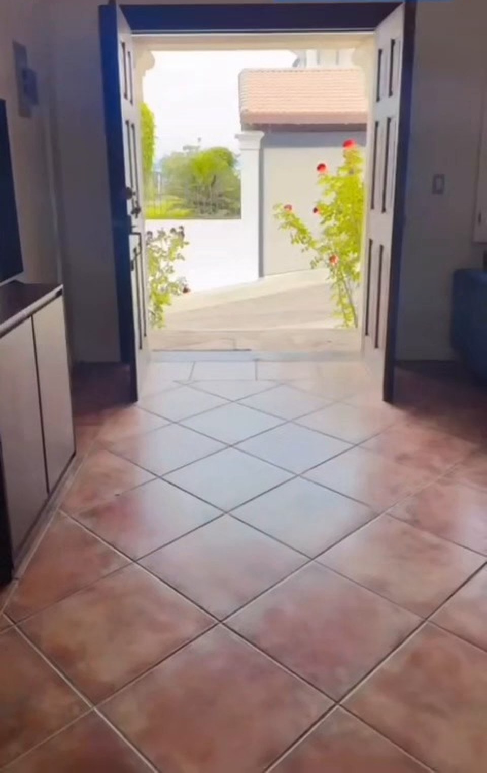Entrada de la casa de recuperación